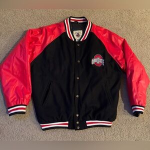 VTG Steve & Barry’s Ohio State Buckeyes Varsity Letterman NCAA Jacket Coat Large
